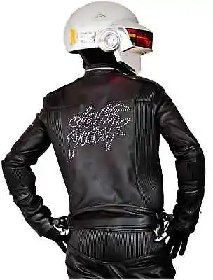 Daft Punk Black Leather Jacket - BNWT • $79.99