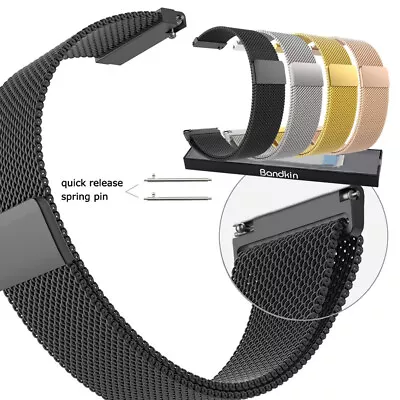 Magnetic Milanese Loop Bracelet Wrist Watch Band Strap 16mm 18mm 20mm 22mm • $9.99