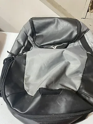Mizuno Volleyball Backpack For Competitions Nice Black And Gray Barely Used • $22.77