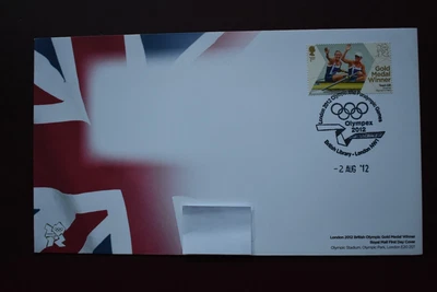 £0.99 • Buy GB London 2012 Olympic Paralympic Games Rowing Gold Medal Winner Stamp Cover FDC