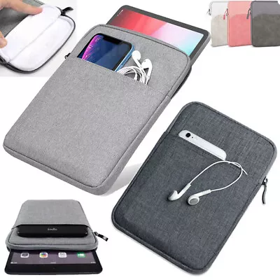 For Samsung Galaxy Tab A9+ A8 S9 FE S8 S7 S6 Lite Zipper Case Cover Sleeve Bag • £9.89