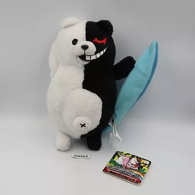 Super Danganronpa C0902 Monokuma Surf Furyu Plush 6  TAG Stuffed Toy Doll Japan • $19.38