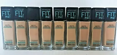 Maybelline Fit Me Matte + Poreless Foundation (You Choose Shade) • $9.99