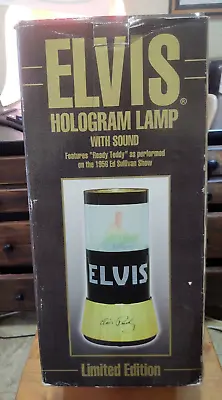 Vintage Rabbit Tanaka ELVIS Hologram Sound & Motion Lamp Limited Ed. # 2003 COA • $385