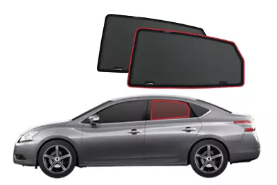 Snap Shades For Nissan Pulsar/Sylphy/Sentra Sedan Car Rear Window Shades (B17... • $149