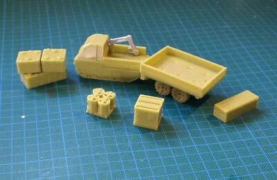 Mule Cargo Transport With Trailer 25mm And 28mm Scale GZG Stargrunt  Or 40K • $27.84