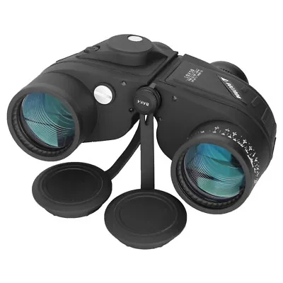 10X50 Binoculars BAK4 With Rangefinder Compass For Hunting Camping Waterproof • $99.92