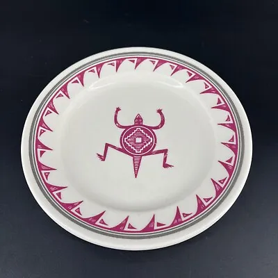 Pipestone Ancient Mimbreno Indian Santa Fe Dining Car Bread & Butter Plate • $25.99