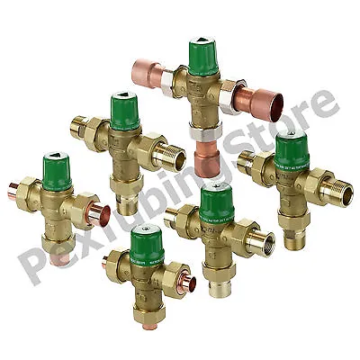 Taco 5000/5120 Thermostatic Mixing Valve 1/2  3/4  Or 1  In Sweat/NPT LEAD-FREE • $117.54
