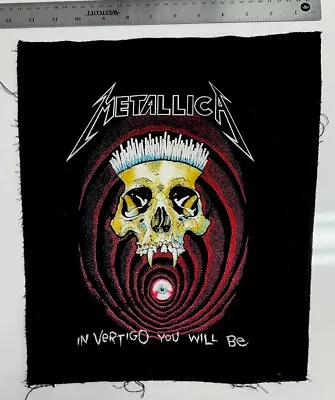 Vintage Metallica Large Back Patch In Vertigo • $39.99