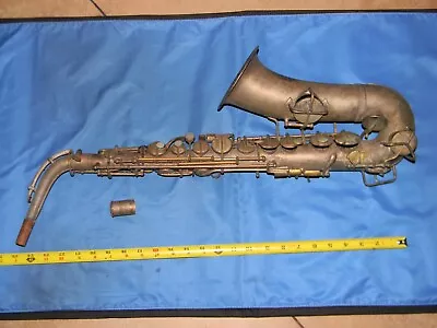 Antique CAVALIER Elkhart IND Sax Saxophone - Parts Or Restore • $169.60