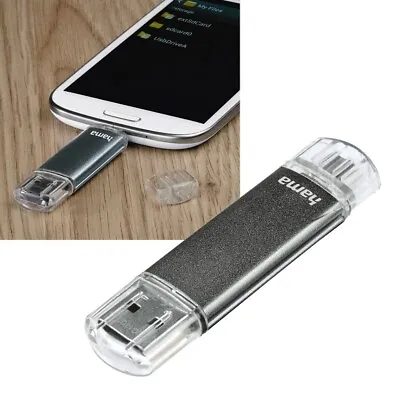 Hama Laeta Twin USB 2.0 To OTG Micro USB 16GB • £4.99