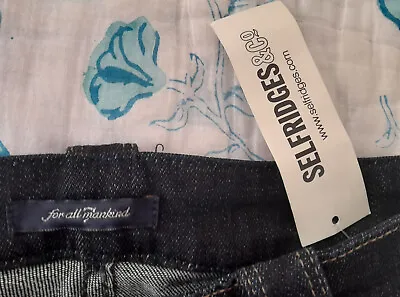 7 For All Mankind Women's Flare Jeans From Selfridges Size 25- New With Tags • £25