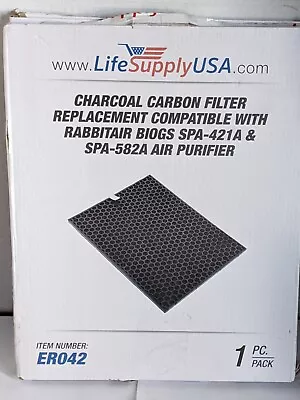 LifeSupplyUSA Carbon Filter Replacement ER042 RabbitAir BioGS SPA-421A SPA-582A • $34.95