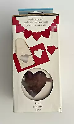 Martha Stewart Crafts Heart Garland Punch Linking Chain Shape Scrapbook NEW • $13.56