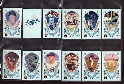 L.A. DODGERS RECORD-BREAKERS Complete 32 Card Baseball Set | 1988 Smokey Bear • $38.22