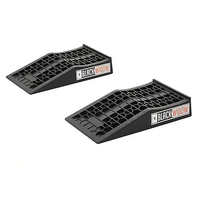 Black Widow Plastic Low Profile Car Ramps 10000 Lb. Capacity • $34.99