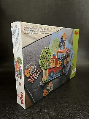 HABA - In Action - A Fire Engine Rescue Themed Board Threading Game For Toddlers • $29.99