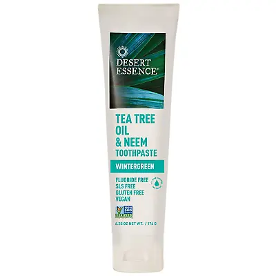 £14.73 • Buy Desert Essence Natural Tea Tree Oil And Neem Toothpaste, 176g 6.25 OZ