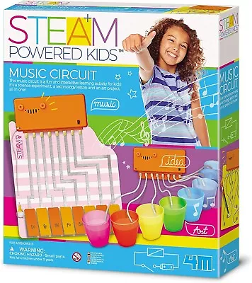 Steam Powered Kids Magic Circuit Kit Use Science To Create Music Stem Toy #C261 • $11.99