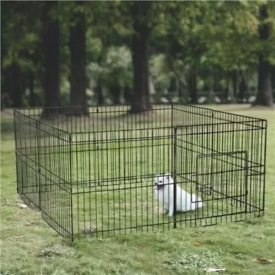$42 • Buy Pet Playpen DOG PEN Pet House Puppy Rabbit Indoor/Outdoor Enclosure Run Cage UK