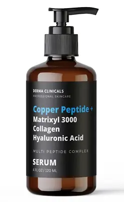 Copper Peptide + Matrixyl 3000 Collagen Hyaluronic Acid AntiAging Serum - 4oz • $19.99