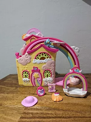 My Little Pony Ponyville Rainbow Dash Yellow Rainbow House W/ Accessories • $22.50