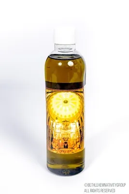 Blessed 250 Ml Bottle Of Holy Anointing Oil From Jerusalem The Holy Land.. • £14.79