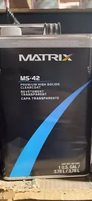 MATRIX MS-42 High Solids Premium Clearcoat -ONLY ( MS-42  Gallon  ) • $175