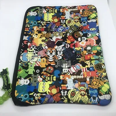 Disney Vinylmation Mickey 13 X10” Laptop Tablet Sleeve Zipper Case Neoprene RARE • $35