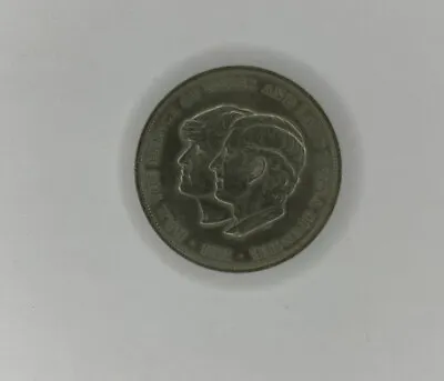 1981 HRH The Prince Of Wales And Lady Diana Spencer Coin • £90