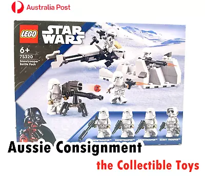 LEGO Star Wars Snowtrooper Battle Pack 75320 Brand New Sealed 105pcs • $29.99