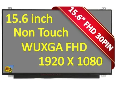 15.6  WUXGA FHD EDP LED LCD Screen  30 Pin For ASUS Q553UB-BSI7T13 • $63.75