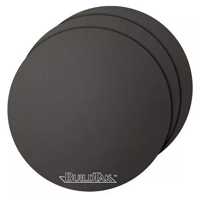 [3DMakerWorld] BuildTak 3D Printing Surface - Black 6.5  Round (3 Pack) • $19.58