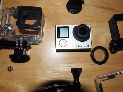 4k GoPro Hero 4 Silver With Accessories • $230