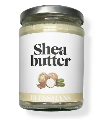 Shea Butter Organic - Unrefined Cold Pressed 100% Pure Raw & Natural • £28.99