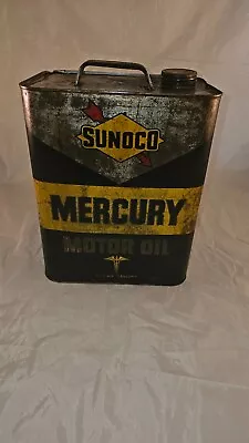 Sunoco Mercury Oil Can - 2 Gallon • $22.50