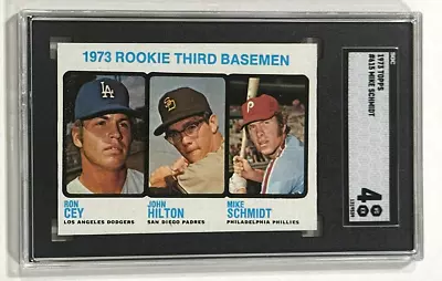 1973 Topps Mike Schmidt #615 Rookie Card Rc Sgc 4 • $101