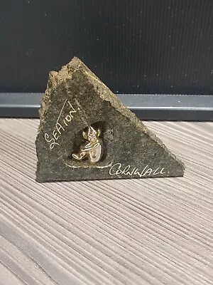 £9.99 • Buy Vintage Lucky Cornish Pixie/Fairy Inside Granite Grotto Used