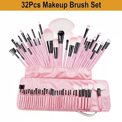 32PCs Professional Makeup Brush Set Foundation Blusher Cosmetic Make Up Brushes • $23.99