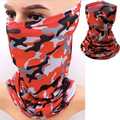 Multi-Use Face Mask Cover Scarf Neck Wrap Gaiter Cap Elastic Tube Pretty Bandana • $7.99