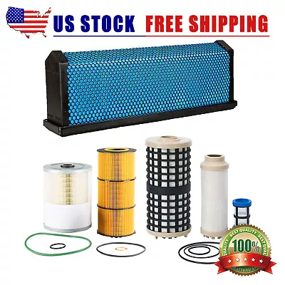 Fuel & Oil Filter Kit For Detroit DD13 DD15 DD16 AF27879 PF9924 FS19915 P551005  • $159.59