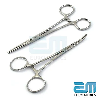 Professional Surgical Kelly Forceps Ear Hair Pulling Forceps Hemostat Dentist CE • £7.44