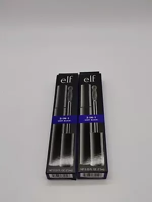 (2) ELF 3-in-1 Mascara #81454 VERY BLACK. Free Shipping  • $11.75