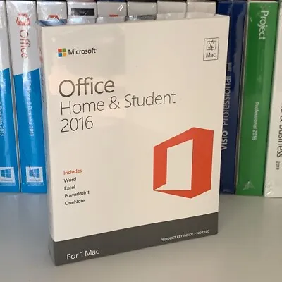 £109.99 • Buy Microsoft Office 2016 Home Student For MAC Word Excel PowerPoint Lifetime 365