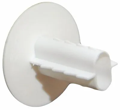 Plastic Hole Cable Tidy For Sealing Cable Entry Holes White Twin Cable Grommet • £5.91