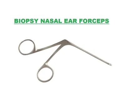Biopsy Nasal Ear Forceps Serrated ENT Micro Cup Forceps Surgical Instrument • £40.13