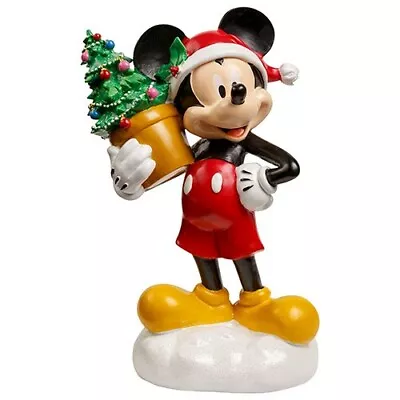 Disney Mickey Mouse Polyresin Table Decoration Christmas Design • $29.95