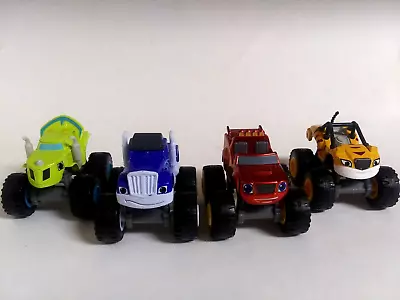 Blaze And The Monster Machines Diecast Lot Of 4 • $1.99