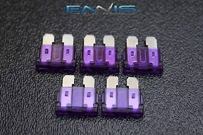 (5) Pack Atc 3 Amp Fuses Ato Fuse Blade Style Car Boat Automotive Auto Atc3 • $5.95